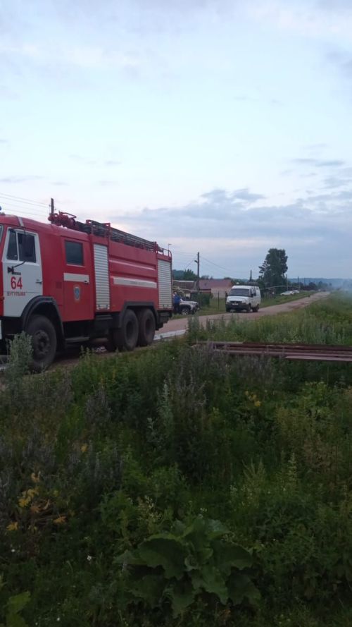 Бөгелмә районында шәхси йорт тулысынча янган