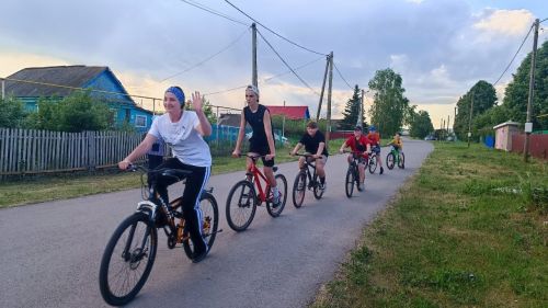 В Бугульминском районе состоялся велопробег