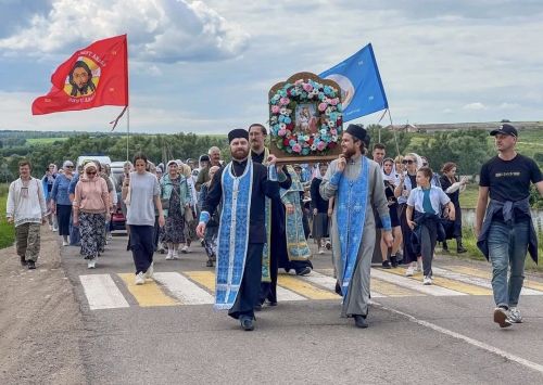 В Бугульминском благочинии состоялся крестный ход