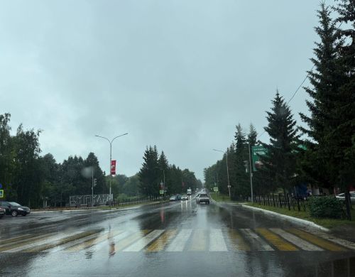 В Бугульме 4 июля облачно и временами дождь