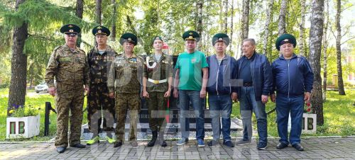 В Бугульме состоялась торжественная встреча пограничника