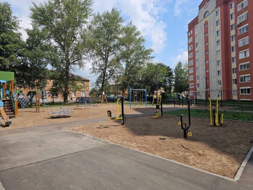 В Бугульминском районе полным ходом идут работы по благоустройству дворовых территорий