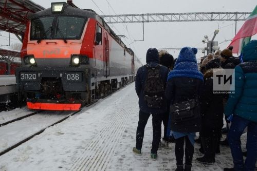 Пригородные поезда Бугульма – Туймазы – Бугульма начали курсировать с 1 января