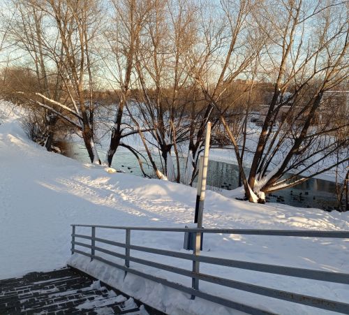 В Бугульме 17 января морозно и небольшая облачность