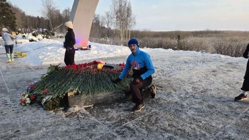 Учитель из Бугульмы пробежал легендарный марафон «Дорога Жизни»