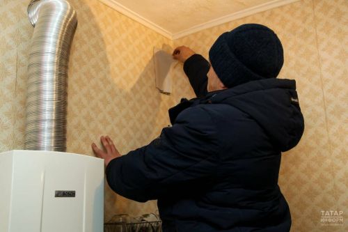 В Бугульме в одном из домов обрушился дымоход