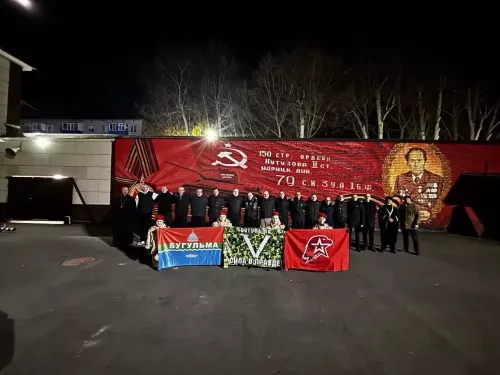 Третья отправка призывников прошла в Бугульме