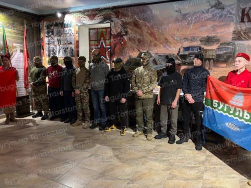 Бугульминец отправился служить в войска беспилотных систем