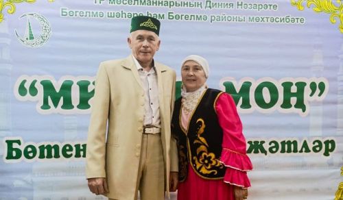 Супруги Хуснутдиновы из Бугульмы 25 лет поют дуэтом татарские песни