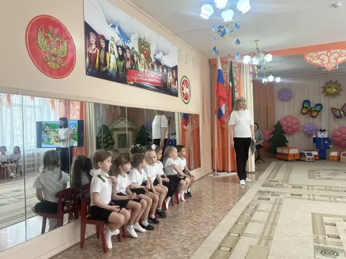 В детском саду №2 Бугульмы прошло спортивное занятие «Безопасные дороги»