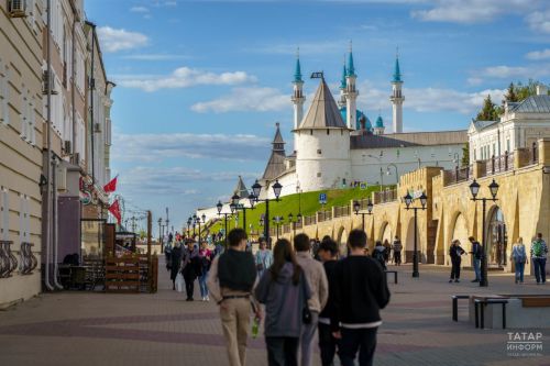 Татарстан вошел в топ-5 регионов России по турпотоку в коллективных средствах размещения