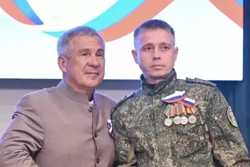 Бугульминец Евгений Волков награждён медалью ордена «За заслуги перед РТ»