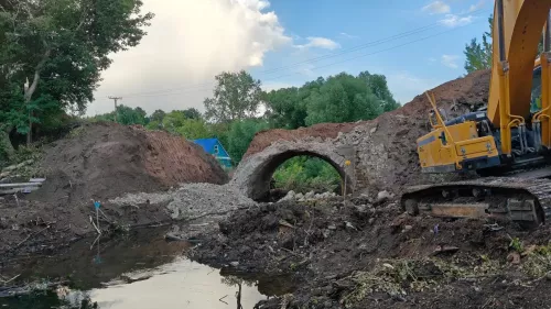 В Бугульме стартовала масштабная реконструкция моста через реку Бугульминка