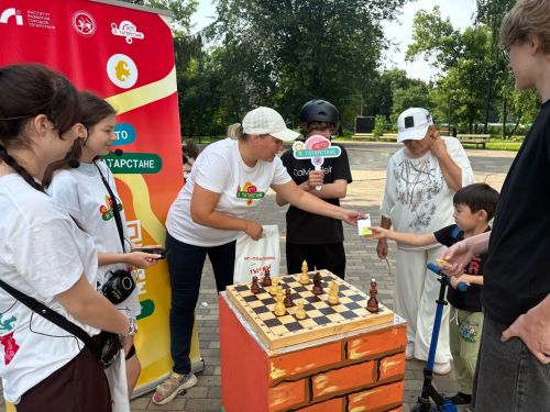 В Бугульме прошла акция «Белая ладья» в честь Международного дня шахмат