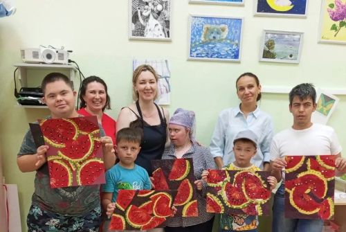 В Бугульминском районе провели мастер‑класс для особенных детей