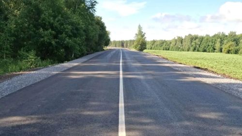 В Лениногорском районе завершён ремонт участка дороги Лениногорск — Ивановка — Михайловка