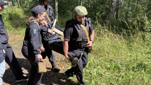 Полицейские Бугульмы и страйкболисты Татарстана отработали навыки тактической подготовки