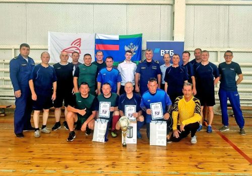 Сборная пожарного поезда станции Бугульма выиграла первенство по футболу