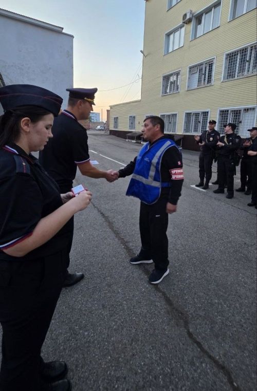 В Бугульме вручили удостоверения новым членам добровольной народной дружины