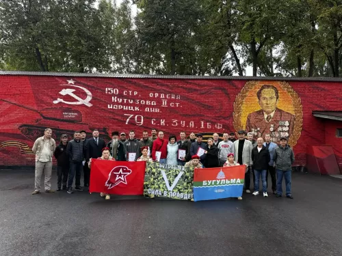 Из Бугульмы отправили очередную группу контрактников в зону СВО