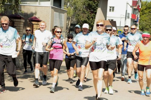 Александр Егоров дважды в неделю преодолевает километры по улицам города в компании других представителей сообщества «Бегуны Бугульмы»