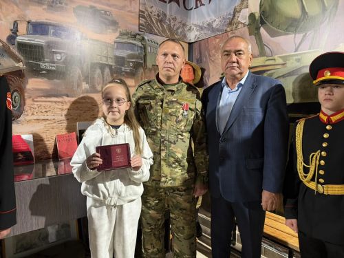 Вручение наград в военном комиссариате Бугульмы