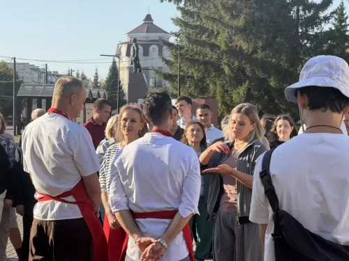 На центральной площади Бугульмы прошли съемки передачи Первого канала