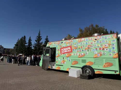 На центральной площади Бугульмы прошли съемки передачи Первого канала