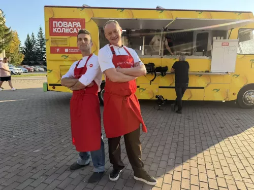 На центральной площади Бугульмы прошли съемки передачи Первого канала