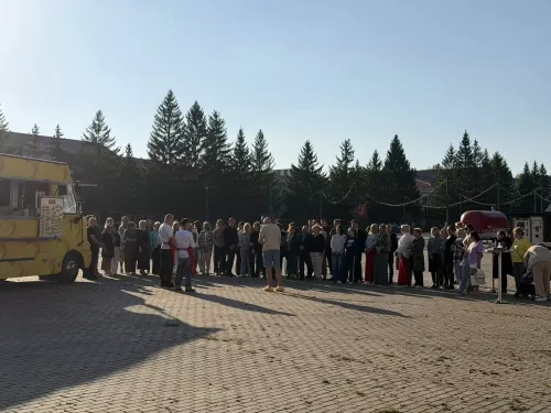 На центральной площади Бугульмы прошли съемки передачи Первого канала