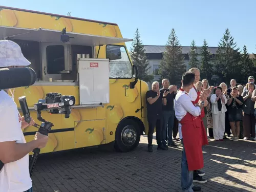 На центральной площади Бугульмы прошли съемки передачи Первого канала