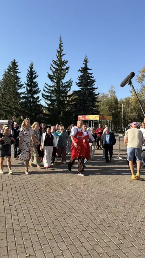 На центральной площади Бугульмы прошли съемки передачи Первого канала