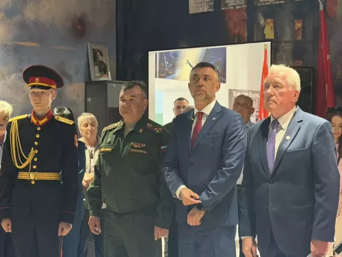 «Капсулу Памяти» потомкам к 100-летию Победы заложили в военном комиссариате Бугульмы