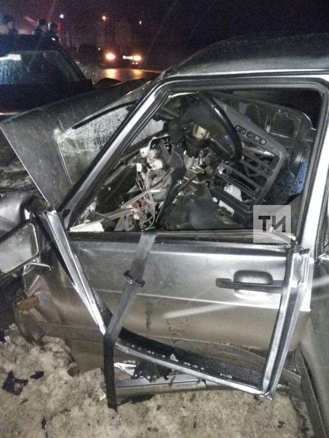 Серьёзная авария произошла перед Новым годом в Бугульминском районе