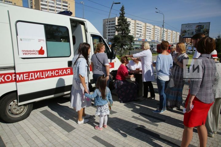 В Татарстан поступила вторая партия вакцины против гриппа для детей