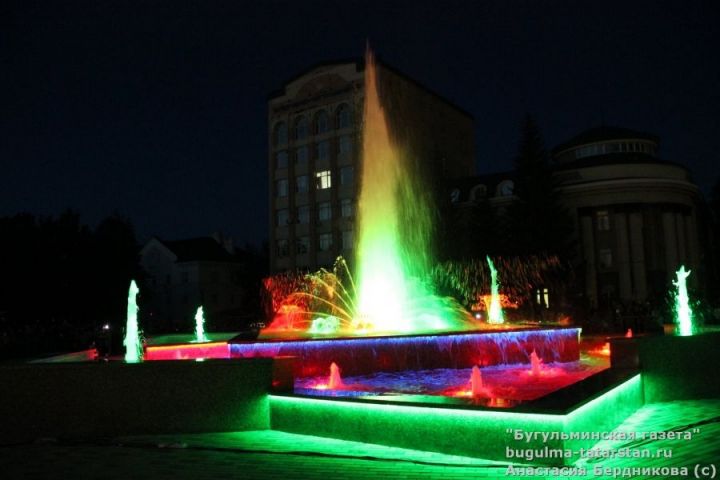С 23 мая в Бугульме заработает светомузыкальный фонтан