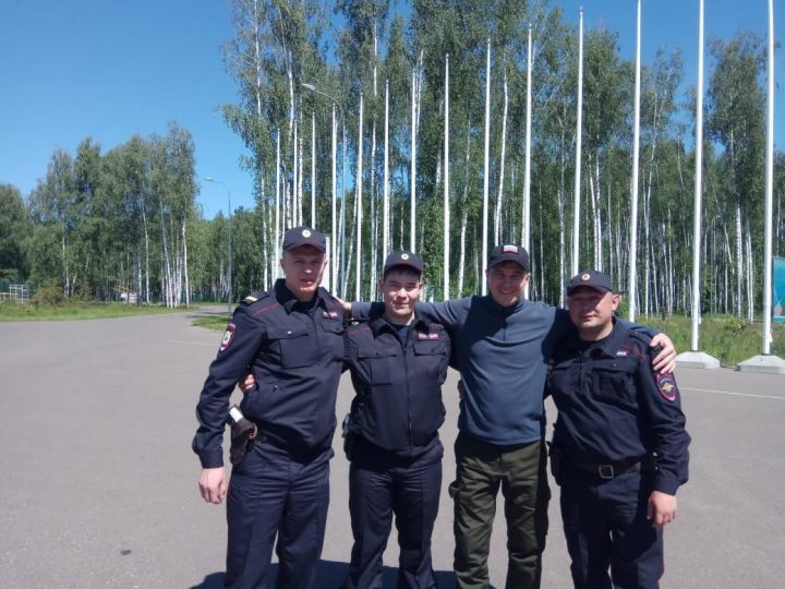 Бугульминских полицейских проводили в командировку на Северный Кавказ