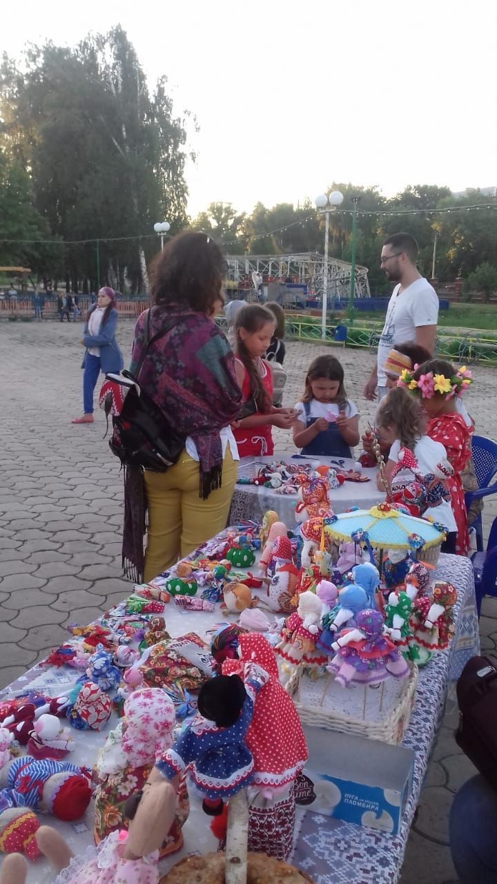 В бугульминском "детском парке" прошло мероприятие в рамках проекта "Культурная среда города"