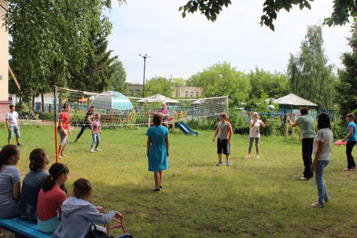 В Бугульминском районе прошел  дружеский матч по волейболу