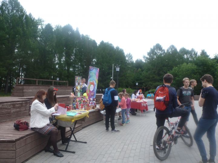 Бугульминцы посетили праздник мастеров в парке культуры и отдыха