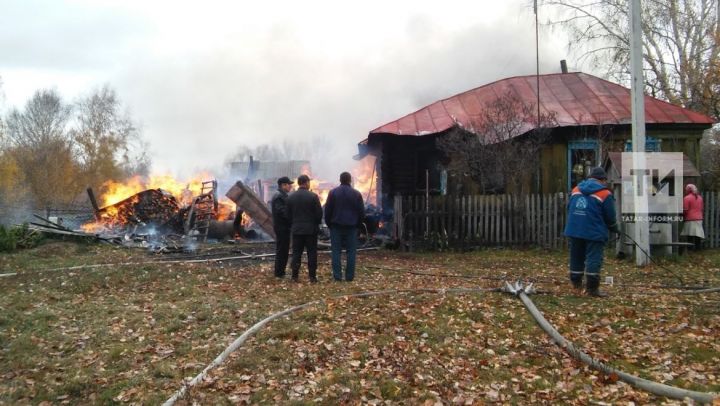 В Татарстане неосторожность при курении стала причиной пожара, унесшего жизнь человека
