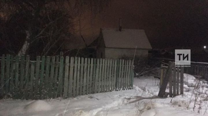 В селе Альметьевского района в бане найдено тело пожилого мужчины, сгоревшего около двух недель назад