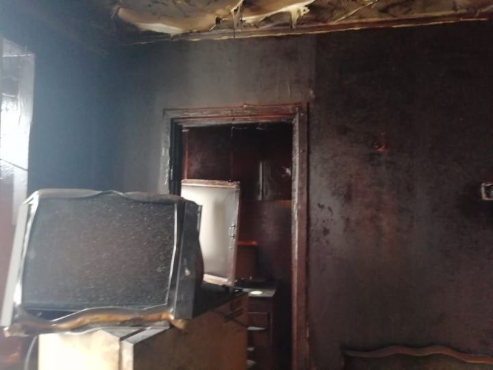 Пожар в Бугульме, на котором погиб мужчина, мог произойти из-за поджога