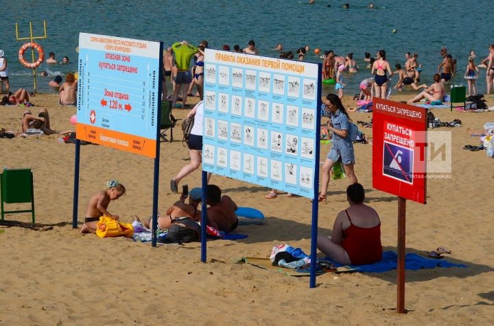 Бугульминцам не следует купаться на городских пляжах Альметьевска и Лениногорска