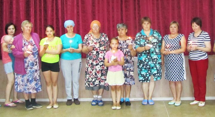 Сельчане Бугульминского района присоединились к всероссийской акции «Свеча памяти»