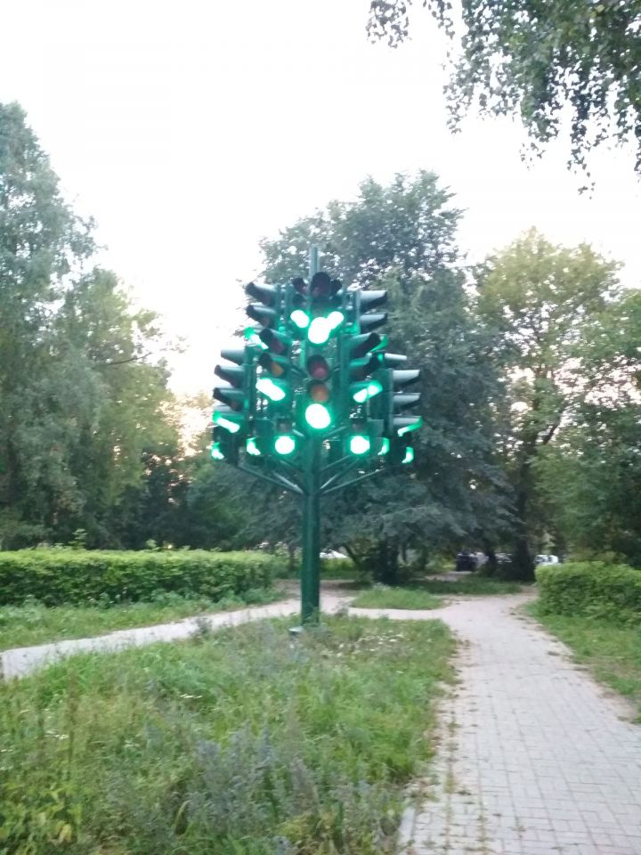 Бер светофорның тарихы