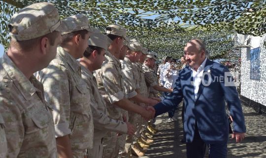 В Сирии провели встречу с военнослужащими из Татарстана