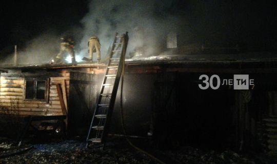 На ферме в Татарстане случился пожар
