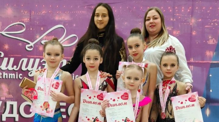 Юные бугульминки в числе победителей первенства по художественной гимнастике