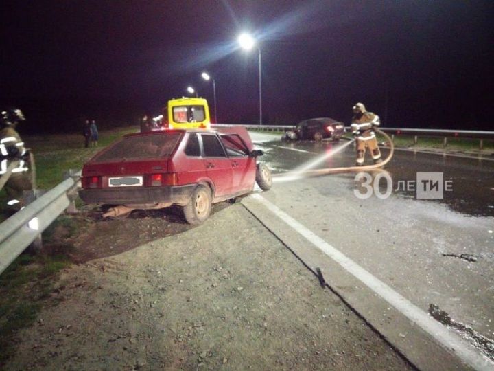 В Татарстане погиб водитель машины, попавшей в серьезное ДТП